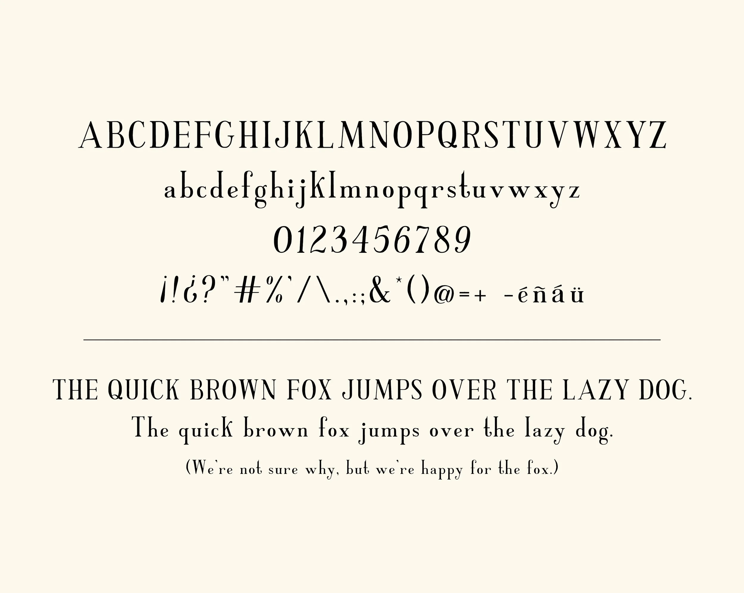 Original Font: Library — Chez Núñez
